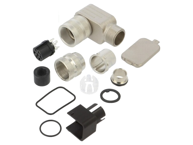 Connector: M16; stekker; 423; vrouwelijk; PIN: 7; verzilverd; IP67 Connector: M16; stekker; 423; vrouwelijk; PIN: 7; verzilverd; IP67